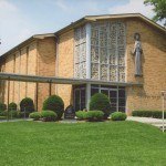 Entrance to St. Rita Church