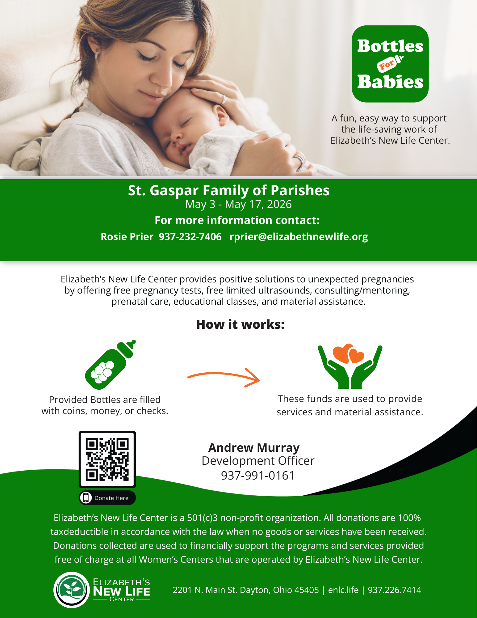 2026 BFB flyer full page size St. Gaspar Family of Parishes